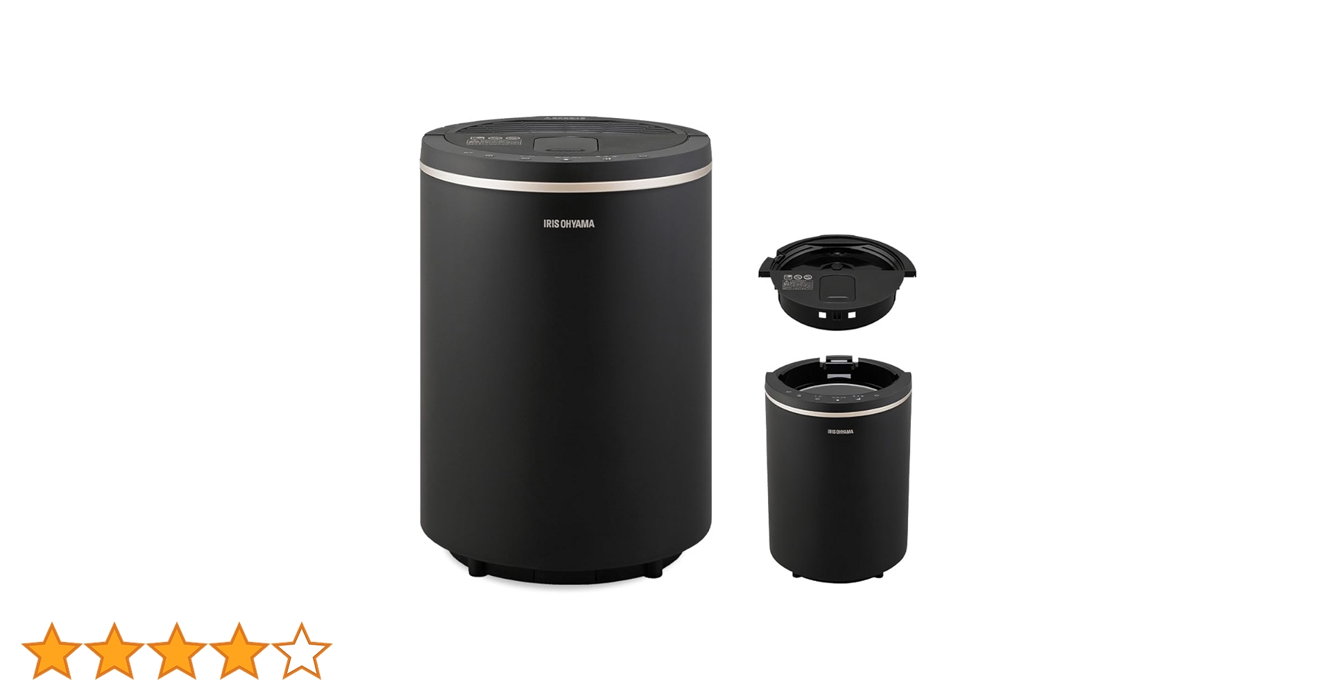 アイリスオーヤマ スチーム式加湿器AZHM-MH60-B irisplaza_298878